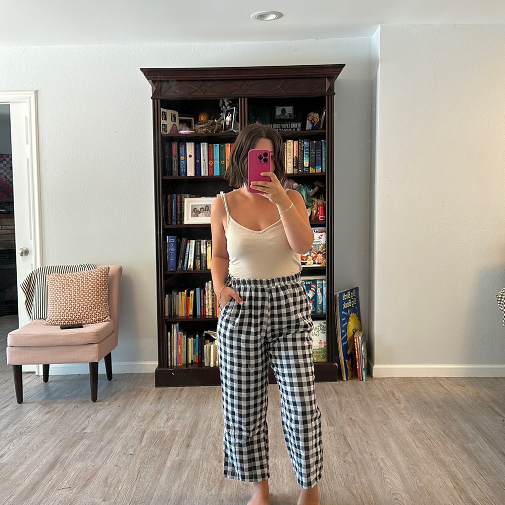 Cjla black Jules linen pants